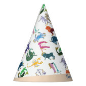 1e verjaardagsfeestje met 12 sterrenbeelden feesthoedjes (Links)