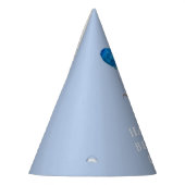 1e verjaardagsfeestje viering Blue Boy Kinder Feesthoedjes (Links)