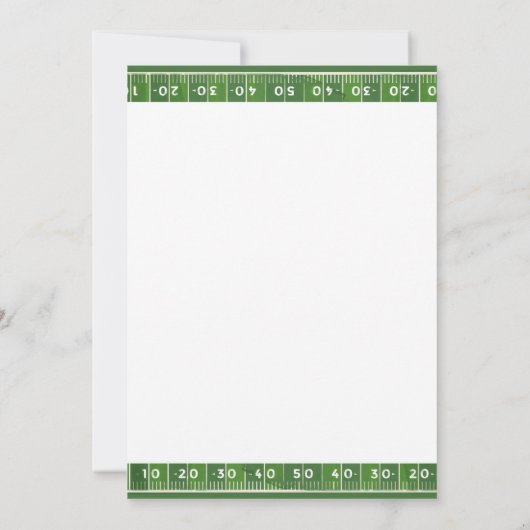 1e verjaardagsjongen Football Uitnodiging bewerkba (Achterkant)