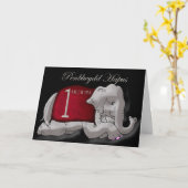 1e verjaardagskaart in het Welsh en Engels, tweeta Kaart (Gele Bloem)