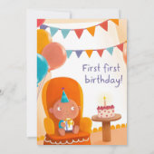 1e verjaardagskaart kaart (Achterkant)