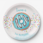 1e verjaardagspapier Bord (Voorkant)