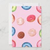 1e verjaardagsuitnodigingen Sweet one Schattigee w Kaart (Achterkant)