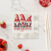 1E VROLIJKE KERST SERVET (Insitu)