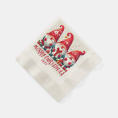 1E VROLIJKE KERST SERVET (Hoek)