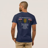 1e werktuigkundebuis - 1e infanteriedivisie t-shirt (Achterkant volledig)