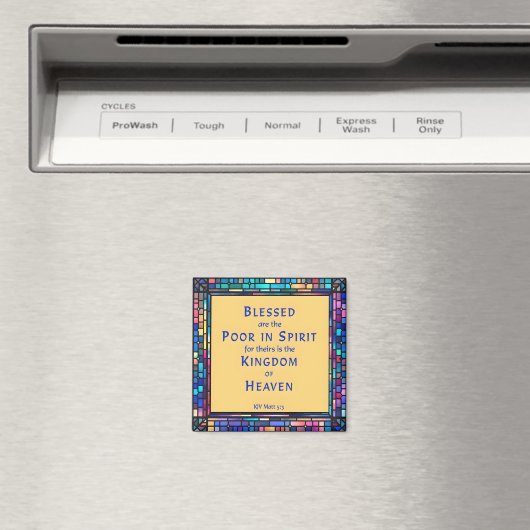 1e zaligheid van preek op de berg magneet (Insitu (Vaatwasser))