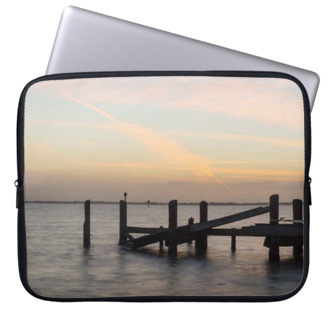 1e zondag 2017 Cacaobeach Laptop Sleeve (Voorkant)