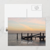 1e Zonsondergang 2017 Cocoa Beach Briefkaart (Voorkant / Achterkant)