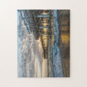 1e zonsopgang 2017 Cacaobeach Legpuzzel (Verticaal)