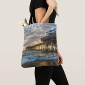 1e zonsopgang 2017 Cacaobeach Tote Bag (Dichtbij)