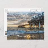 1e zonsopgang 2017 Cocacaobeach denking of you Briefkaart (Voorkant / Achterkant)