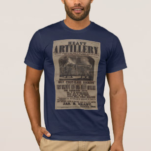 1e zware artillerie van New York T-shirt