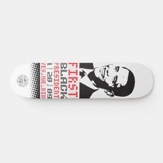 1e zwarte prez skateboard (Horizontaal)