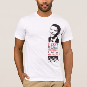 1e zwarte prez T (met logo) T-shirt