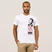 1e zwarte prez T (met logo) T-shirt (Voorkant volledig)