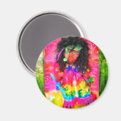 1FAERY POP ROZE MAGNEET (Voorkant / Achterkant)