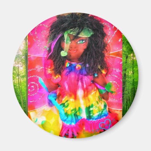 1FAERY POP ROZE MAGNEET (Voorkant)