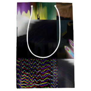 1FB1F9F4 Cyberpunk Glitch Art Mozaïek Abstract Medium Cadeauzakje