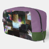 1FB1F9F4 Cyberpunk Glitch Art Mozaïek Abstract Toilettasje (Rechterhoek)