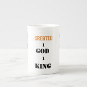 1God1King gemaakt door Collectie Specialty Mok (Voorkant)