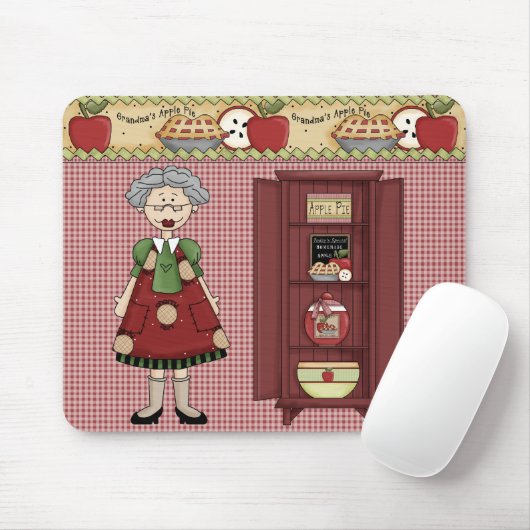 #1Grandma's Apple Pie Mousepad Muismat (Met muis)