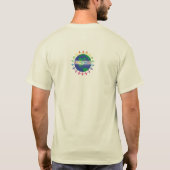 1HappyPlanet T-shirt (Achterkant)