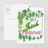 #1IrishNana Briefkaart (Voorkant / Achterkant)