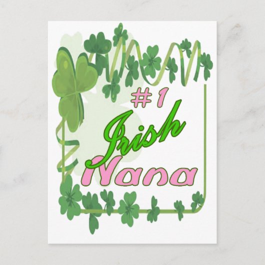 #1IrishNana Briefkaart (Voorkant)