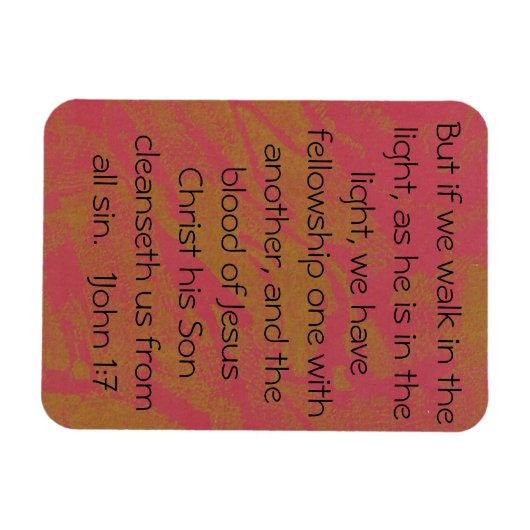 1John1:17 scriptmagneet Magneet (Horizontaal)
