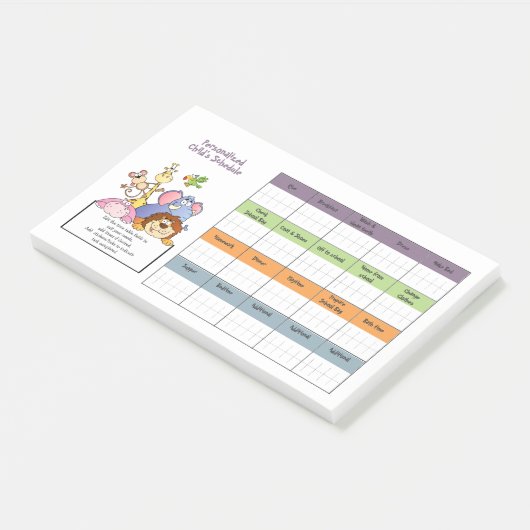 1JR Voorraad Kinderen Aangepaste Beloningskaarten  Post-it® Notes (Schuin)