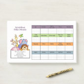 1JR Voorraad Kinderen Aangepaste Beloningskaarten  Post-it® Notes (Op bureau)