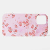 1Kers bloem iPhone Hoesje (Achterkant horizontaal)