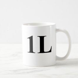 1L - Mokkop voor eerstejaars rechtenstudenten Koffiemok