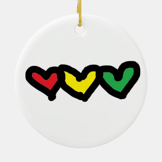 1liefde keramisch ornament (Achterkant)