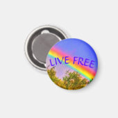 1LIVE GRATIS MAGNEET KLEINE MAGNEET (Voorkant / Achterkant)