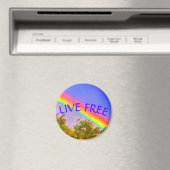 1LIVE GRATIS REGENBOOG MED MAGNEET (Insitu (Vaatwasser))