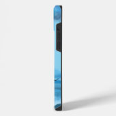 1Mariah Kingston Blue ocean  pastel text editable  iPhone Hoesje (Linkerkant)