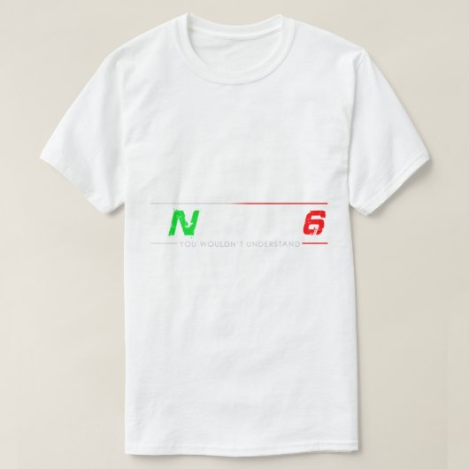 1N23456 Motorfiets T-shirt (Design voorkant)