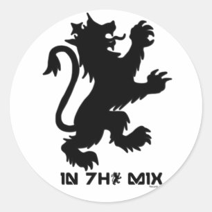 1N7H3M1X — Stickerblad Ronde Sticker