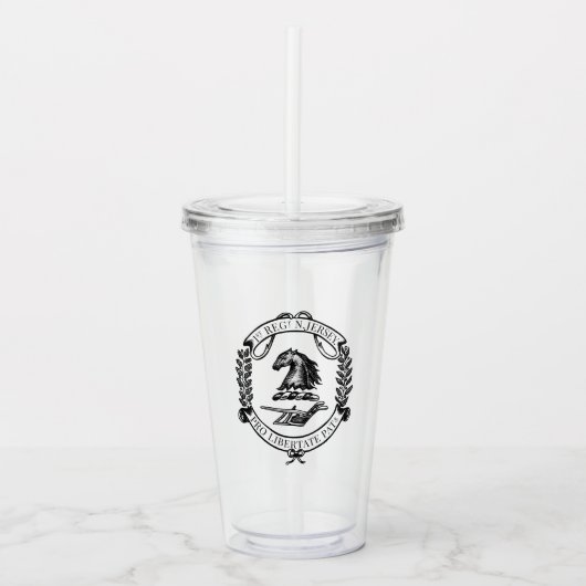 1NJ Tumbler Acryl Drinkbeker (Voorkant)