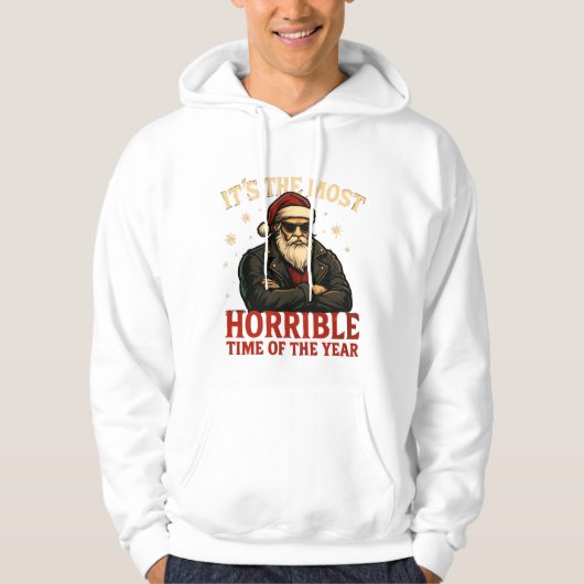 1nkFury - Horrible time of the year Santa Hoodie (Voorkant)