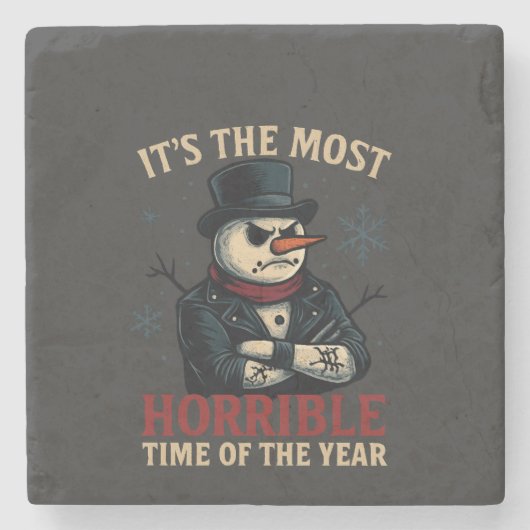 1nkFury - Pillow Its the most horrible time  Stenen Onderzetter (Voorkant)