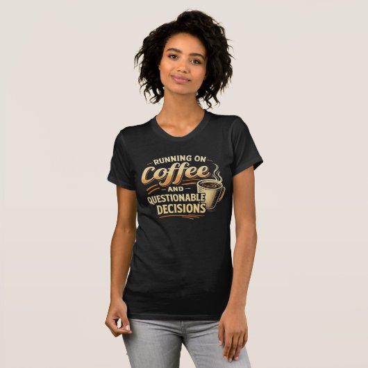1nkFury - Running on Coffee T-shirt (Voorkant volledig)