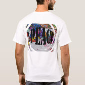 1PEACE "3samurai" T-shirt (Achterkant)