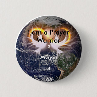 1prayer4all14, ik ben een gebedenker ronde button 5,7 cm