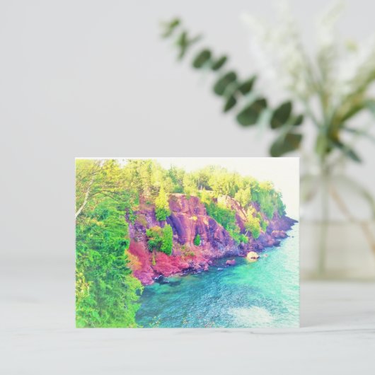 1Presque Isle bright briefkaart (Staand voorkant)