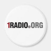 1Radio Koelkast Magneet (Voorkant)