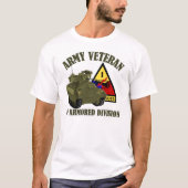 1st AD Vet - M2 Bradley T-shirt (Voorkant)