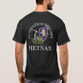 1st AVN BDE Vietnam Vet Huey T-shirt (Achterkant)